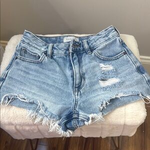 Pacsun Light Blue Jean Shorts